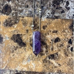 Alex and Ani Amethyst Necklace